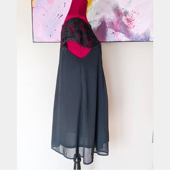 Altar'd State Black Lace Babydoll Dress Size Medium - Picture 3 of 7